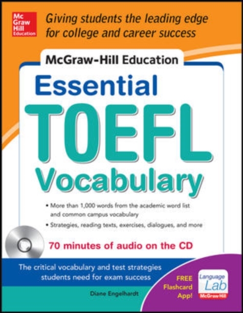 McGraw-Hill Education Essential Vocabulary for the TOEFL (R) Test with Audio Disk