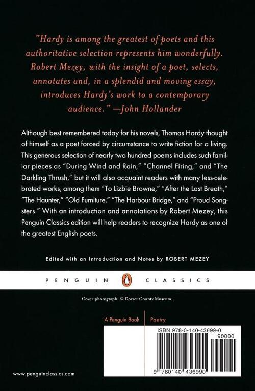 Selected Poems of Thomas Hardy