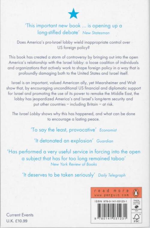 The Israel Lobby and US Foreign Policy