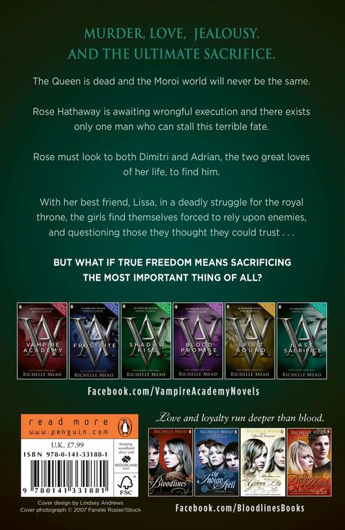 Vampire Academy: Last Sacrifice (book 6)