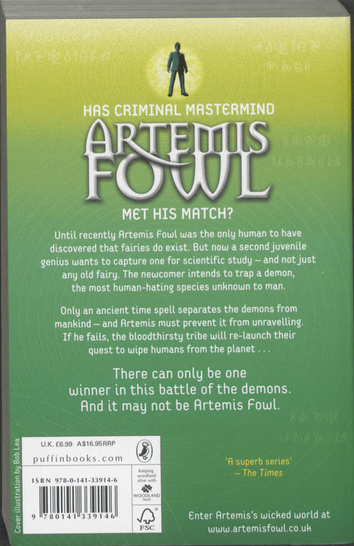 Artemis Fowl and the Lost Colony