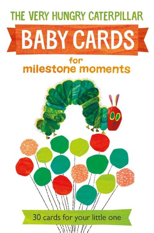 Very Hungry Caterpillar Baby Cards for Milestone Moments