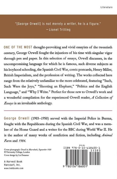 A Collection Of Essays