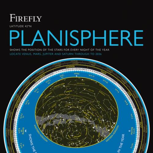 Firefly Planisphere: Latitude 42 Degrees North