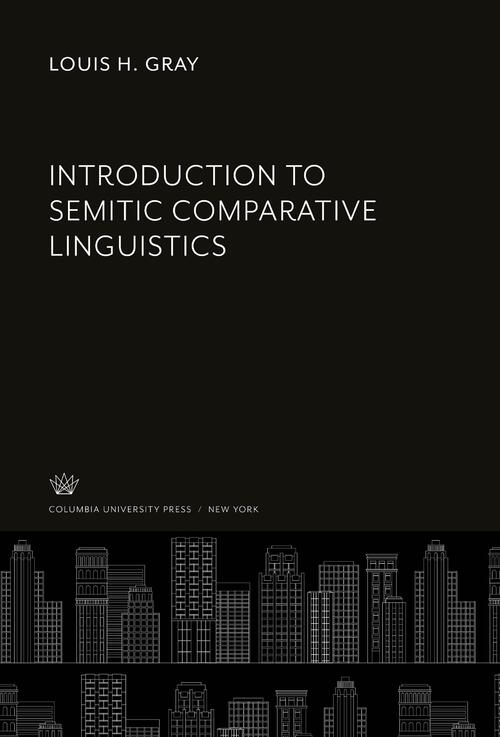 Introduction to Semitic Comparative Linguistics