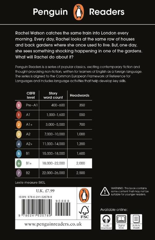 Penguin Readers Level 6: The Girl on the Train (ELT Graded Reader)