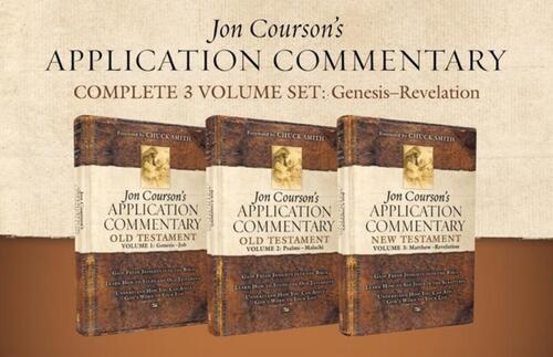 Jon Courson's Application Commentary, Complete 3-Volume Set: Genesis - Revelation