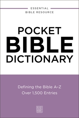 Pocket Bible Dictionary