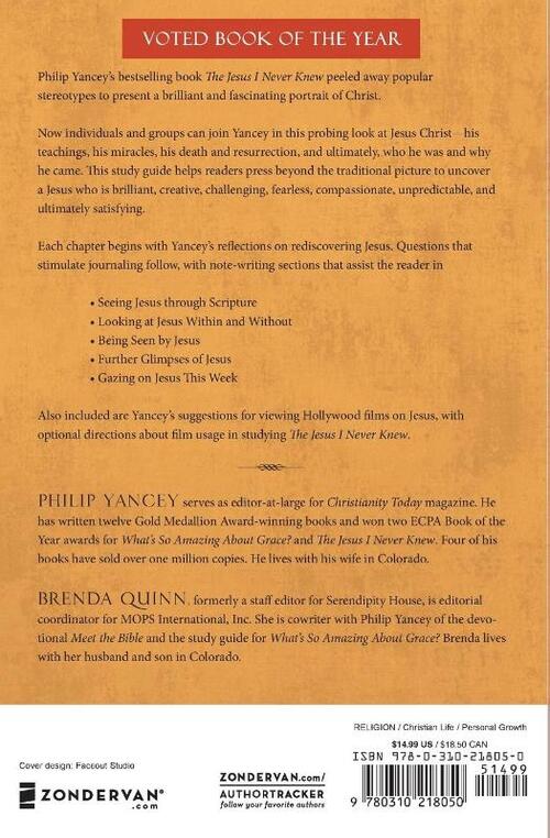 The Jesus I Never Knew Study Guide