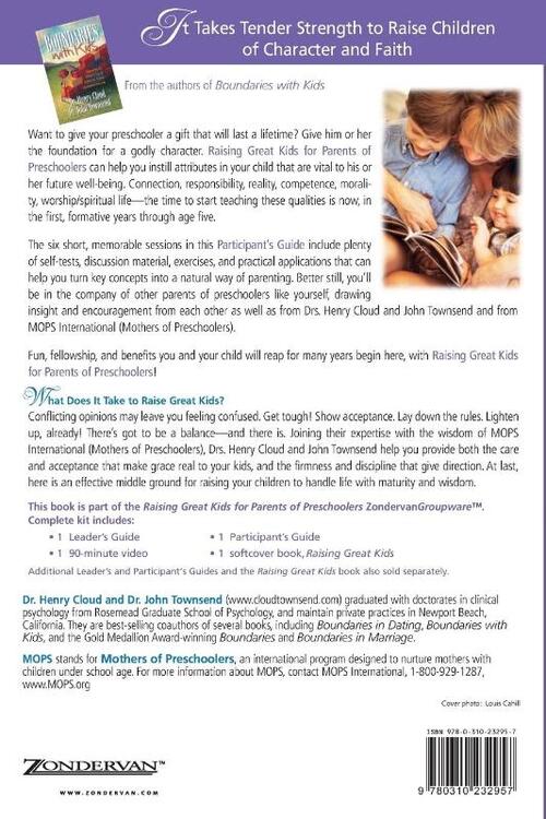 Raising Great Kids for Parents of Preschoolers Participant's Guide