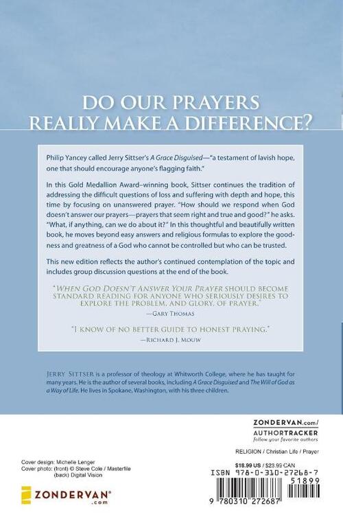 When God Doesn't Answer Your Prayer