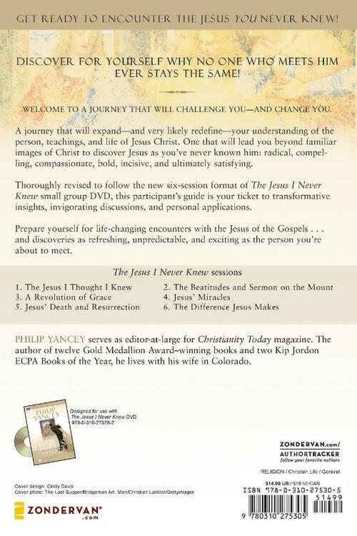 The Jesus I Never Knew Bible Study Participant's Guide