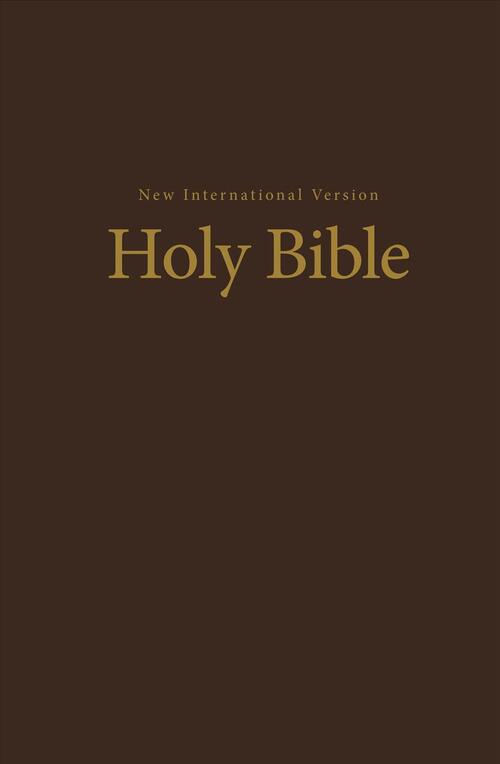 NIV, Value Pew and Worship Bible, Hardcover, Black