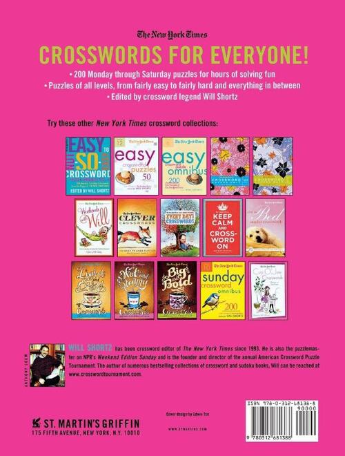 The New York Times Easy to Not-So-Easy Crossword Puzzle Omnibus Volume 5