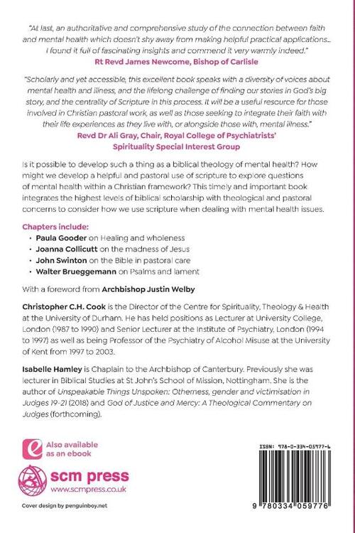 The Bible and Mental Health