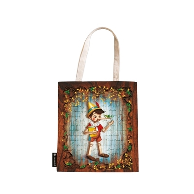 Carlo Collodi, Pinocchio Canvas Bag by Paperblanks (Fairy Tale Collection)