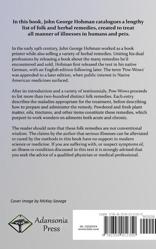 Pow-Wows, or Long-Lost Friend