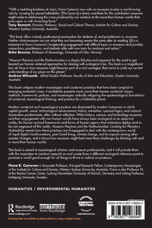 Museum Practices and the Posthumanities