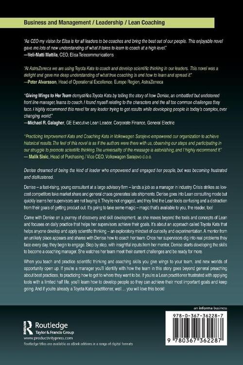 Giving Wings to Her Team