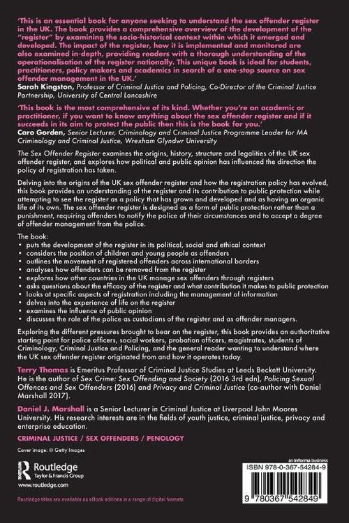 The Sex Offender Register