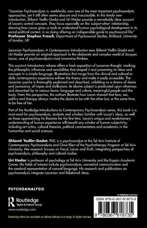 Lacanian Psychoanalysis