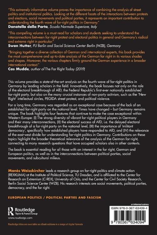 Contemporary Germany and the Fourth Wave of Far-Right Politics