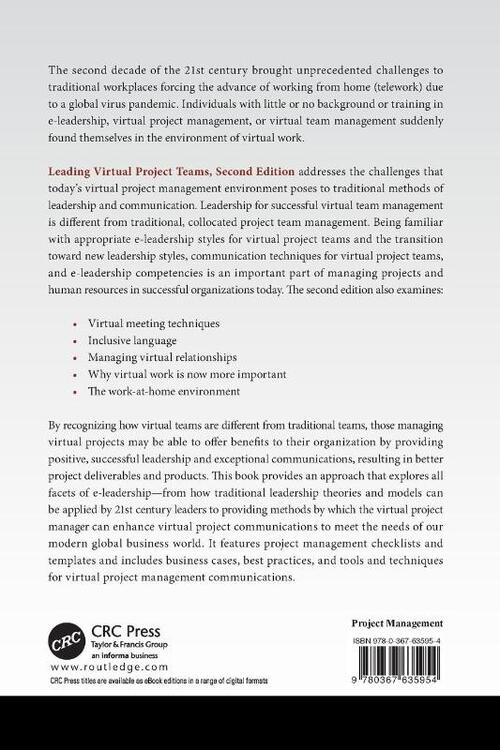 Leading Virtual Project Teams