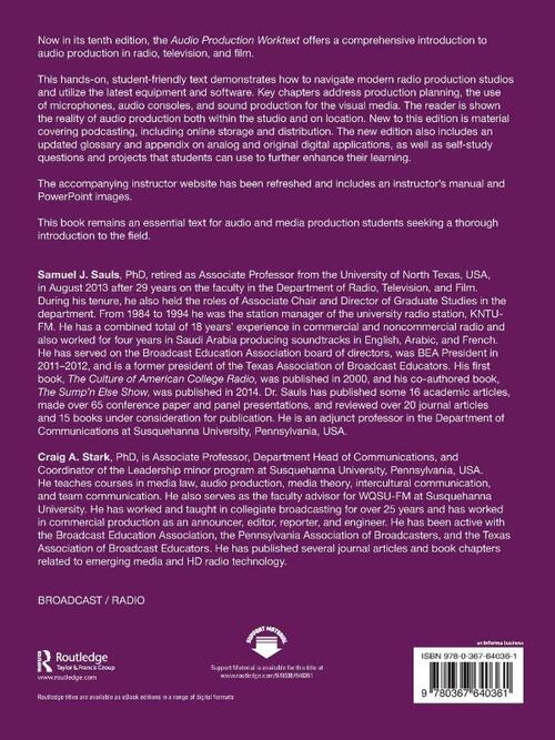 Audio Production Worktext