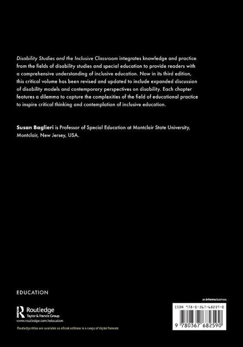 Disability Studies and the Inclusive Classroom