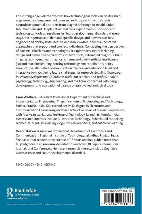 Enabling Technology for Neurodevelopmental Disorders