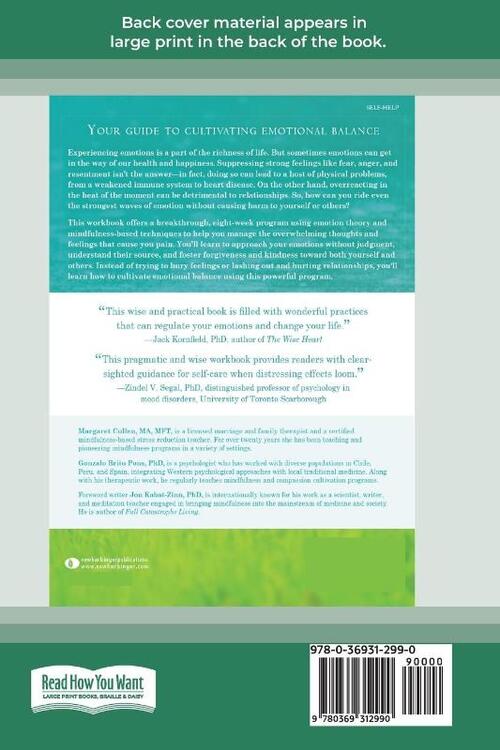 The Mindfulness-Based Emotional Balance Workbook