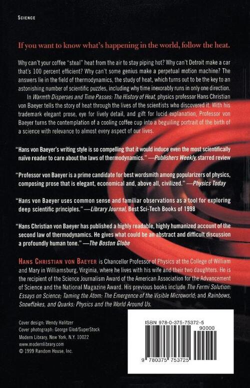 Warmth Disperses and Time Passes