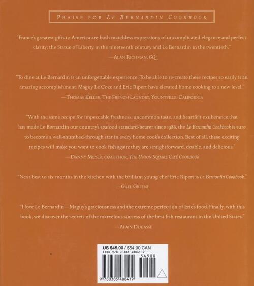 Le Bernardin Cookbook: Four-Star Simplicity