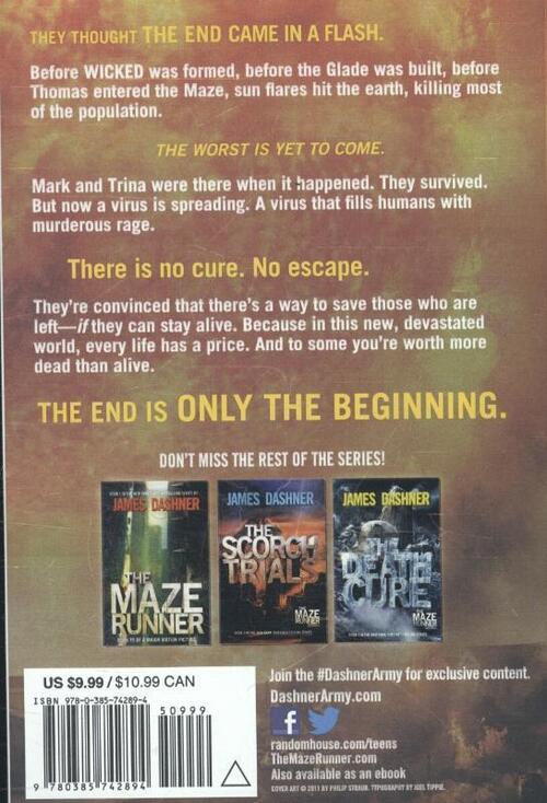 The Kill Order, Maze Runner Prequel. James Dashner Digitally