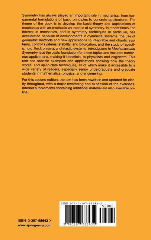 Introduction to Mechanics and Symmetry