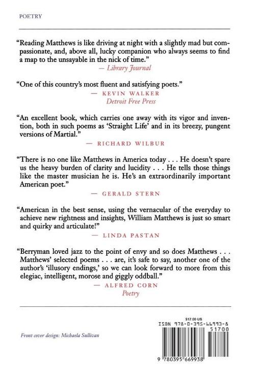 Selected Poems and Translations