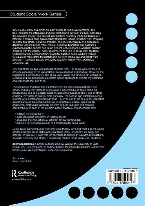 Social Work, Law and Ethics