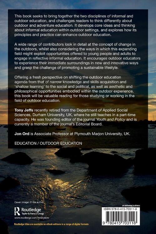 Rethinking Outdoor, Experiential and Informal Education