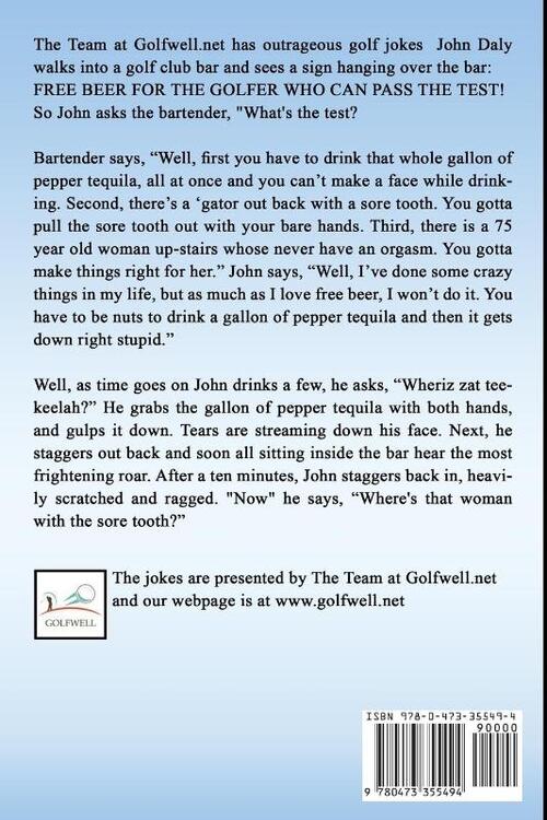 Absolutely Hilarious Adult Golf Joke Book