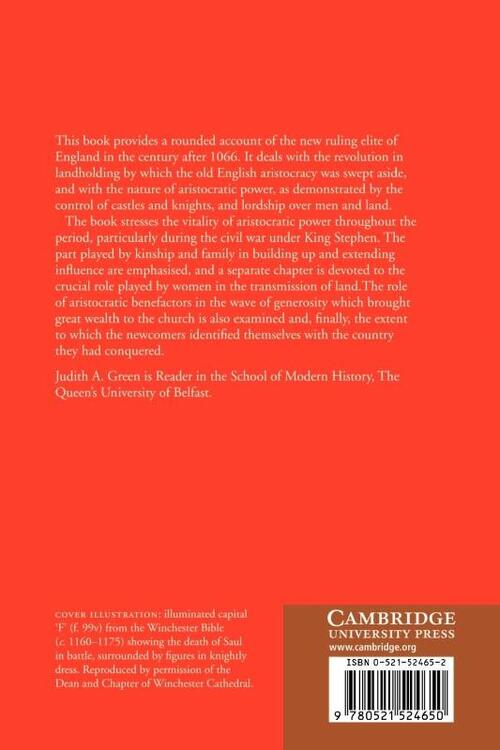 The Aristocracy of Norman England