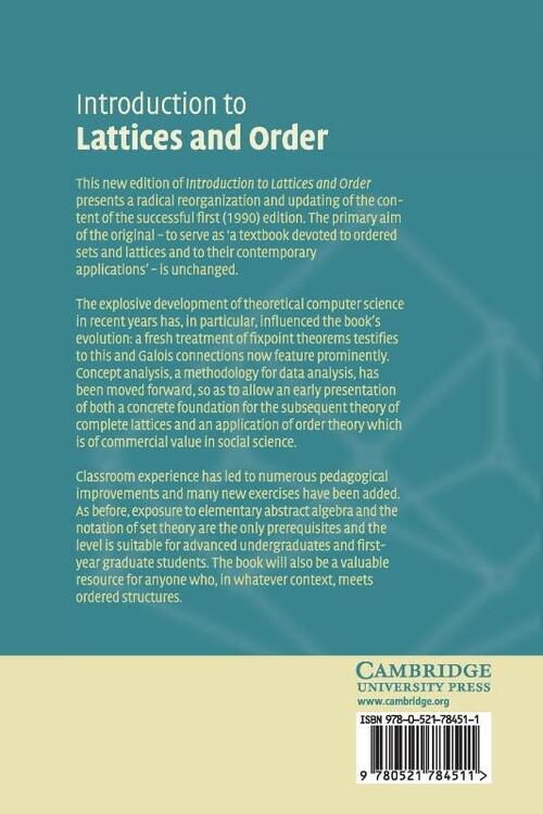 Introduction to Lattices and Order