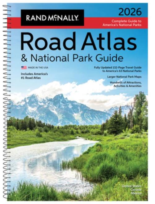 2026 Rand McNally Road Atlas & National Park Guide