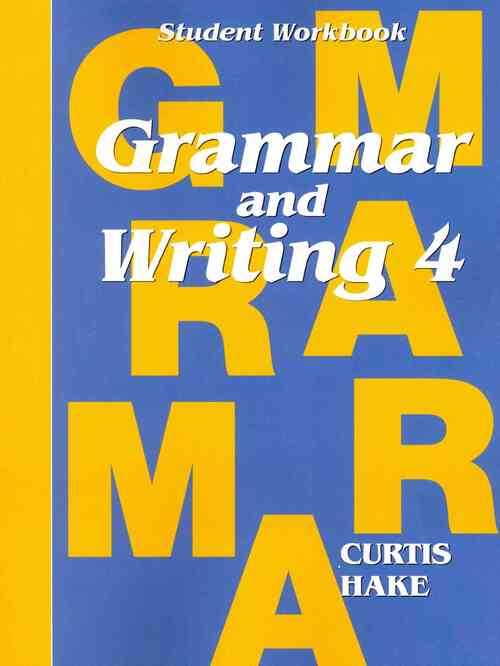 Grammar & Writing Student Workbook Grade 4