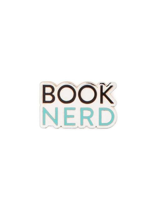 Book Nerd Enamel Pin