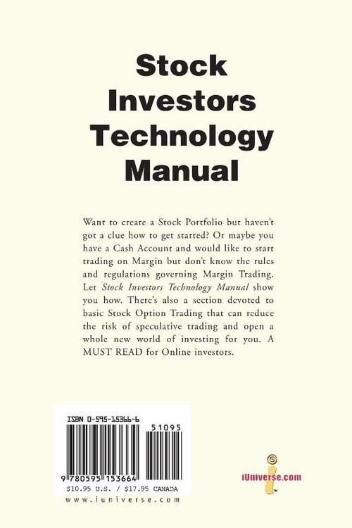 Stock Investors Technology Manual