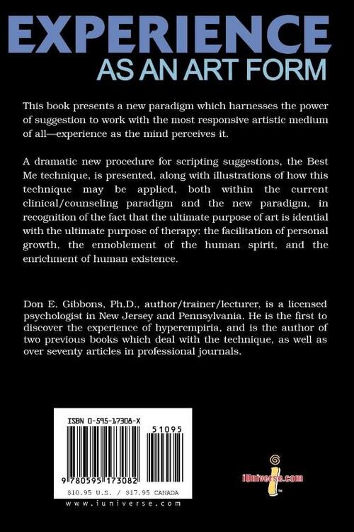 Experience as an Art Form