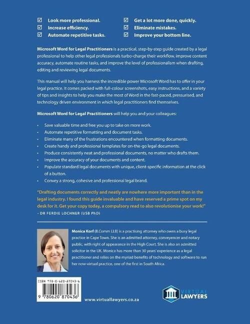 Microsoft Word for Legal Practitioners