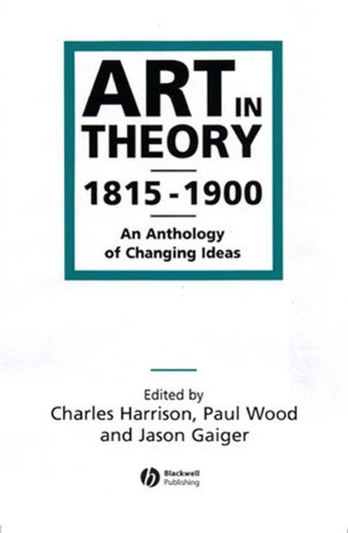 Art in Theory 1815-1900