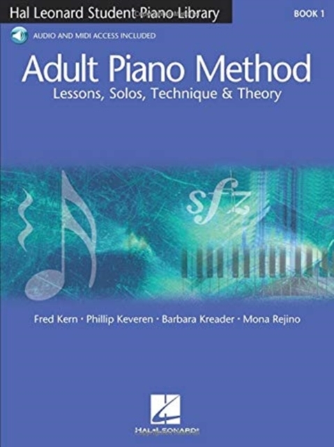 Hal Leonard Student Piano Library Adult Piano Method (Book/Online Audio)