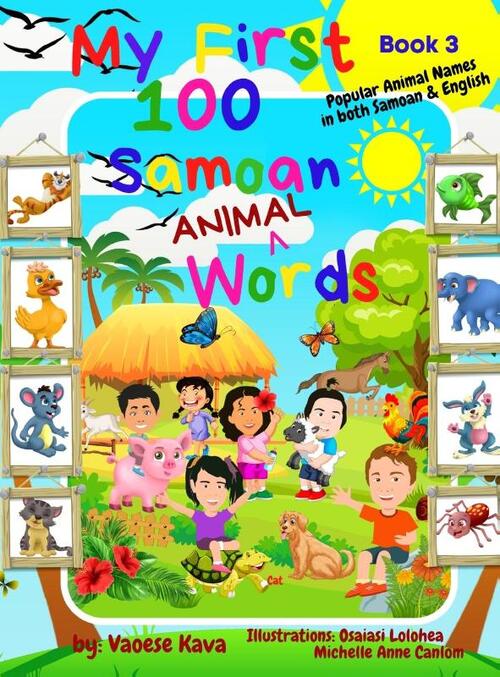 My First 100 Samoan Animal Words - Book 3